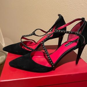 Charles Jourdan Black Celine Heels size 10